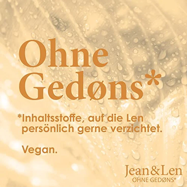 Jean & Len Handseife Blutorange & Vetiver, reinigt Hände sanft, Flüssigseife im Pumpspender für reine und gepflegte Hände, fruchtig-holziger Duft, ohne Parabene, Silikone & Mikroplastik, vegan, 250 ml – Bild 2