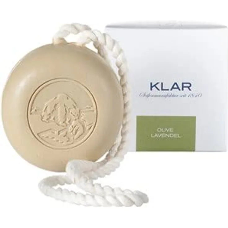 Klar Seifen Haar- Körperseife Olive und Lavendel, 250 g