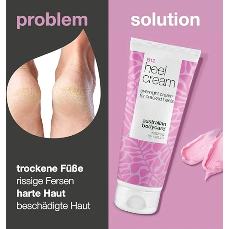 Australian Bodycare Fersencreme 100 ml – Intensive Pflege mit 25% Urea, Vitamin B12, Sheabutter und Allantoin für trockene und rissige Fersen – Bild 2