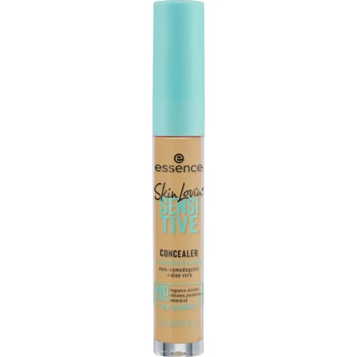essence Skin Lovin' SENSITIVE CONCEALER, Abdeckstift, Nr. 25 Medium Olive, nude, beruhigend, Expressergebnis, Haut, natürlich, vegan, ölfrei, entspricht unserem CLEAN BEAUTY Standard (3,5ml) – Bild 3