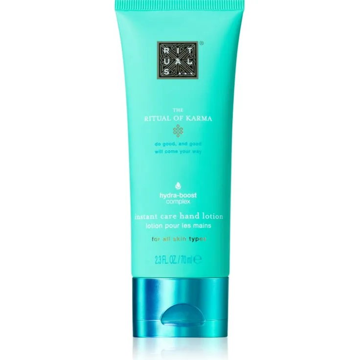 RITUALS The Ritual Of Karma, feuchtigkeitsspendende Handcreme, 70 ml, zieht schnell ein und regeneriert die Haut