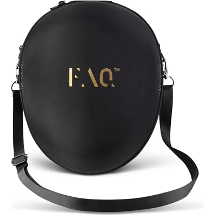 FAQ 200 Travel Case – Durable Skincare Storage for FAQ 201 & FAQ 202 LED Light Face Masks Beauty – Lightweight & Travel-Friendly LED Face Mask Case for Anti-Aging Treatments, Black – Bild 1