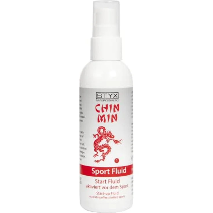 STYX Chin Min Sport Fluid 100ml, aufwärmendes Fluid zur Muskelvorbereitung und Förderung der Blutzirkulation – Bild 3