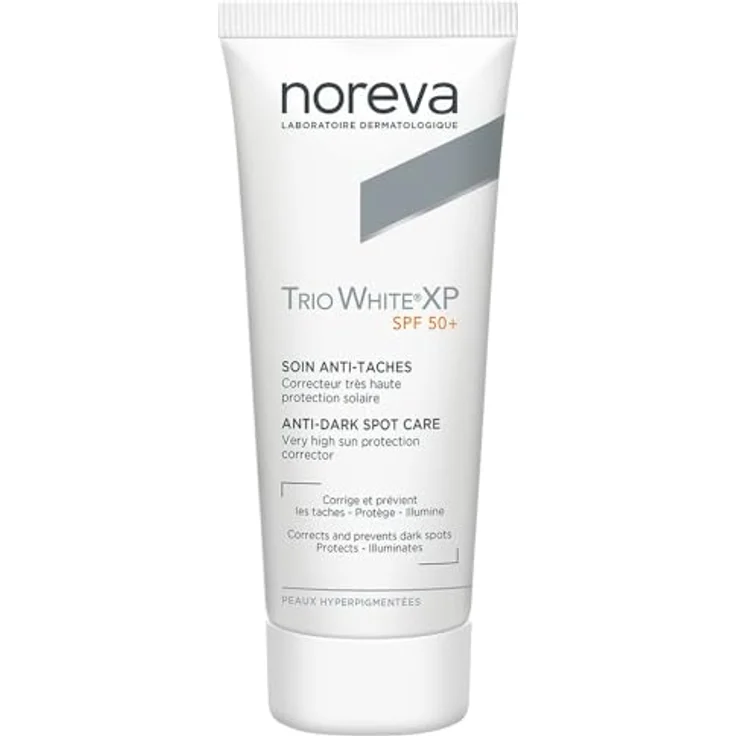 Noreva Trio White XP Soin Anti Taches SPF50+ 40ml, Sonnencreme für hyperpigmentierte Haut – Bild 1