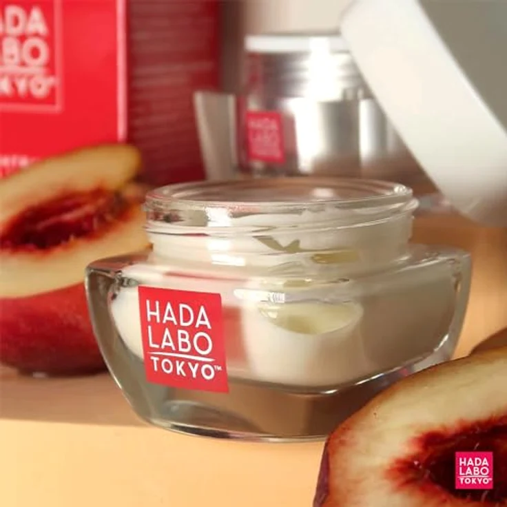 Hada Labo Tokyo Red Nachtcreme 40+, regenerierende Anti-Aging-Gesichtscreme mit Hyaluronsäure, Squalan und Kollagen, 50 ml – Bild 3