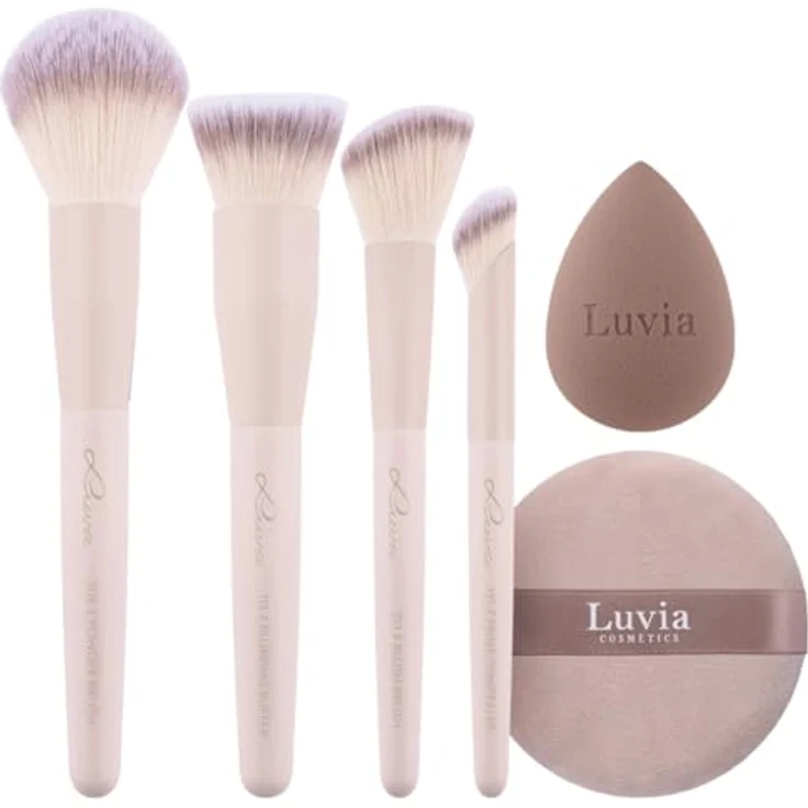 Luvia Cosmetics Complete Face Set, Gesichtspinsel für Damen mit Concealer-Pinsel und Blender Sponge, 1 ct – Bild 1