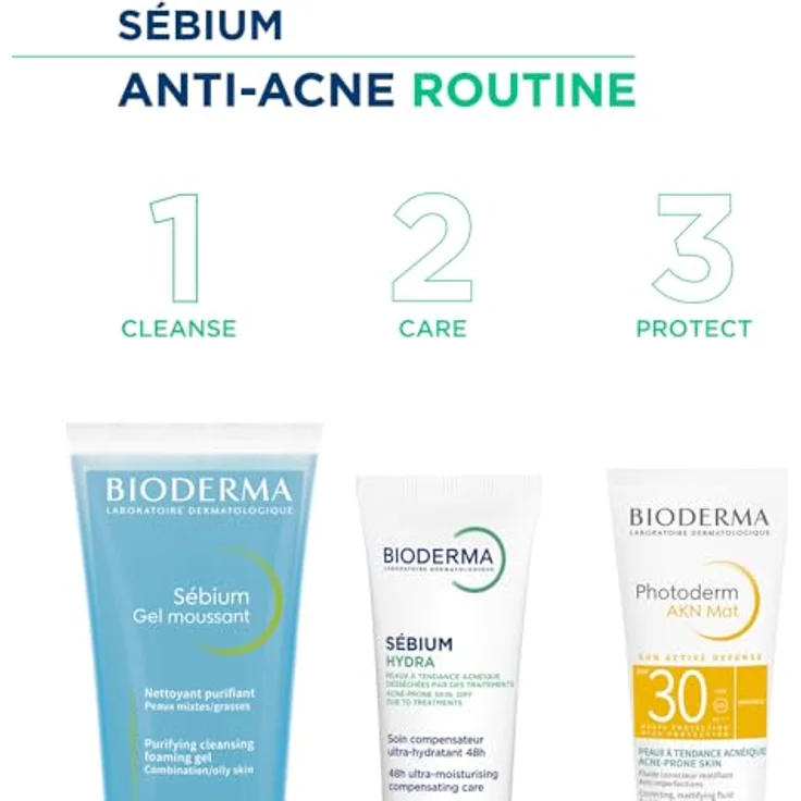 Bioderma Sebium gel Moussant 200 ml, für Damen und Herren – Bild 9