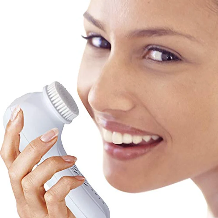PETER BAUSCH Elektrische Gesichtsreinigungsbürste Easy Sonic - Cleaning & Massage NEU!!!, 0344 - Handstück mit Stufenschalter, sensitive Gesichtsreinigungsbürste, Körperbürste, Ladestation – Bild 6
