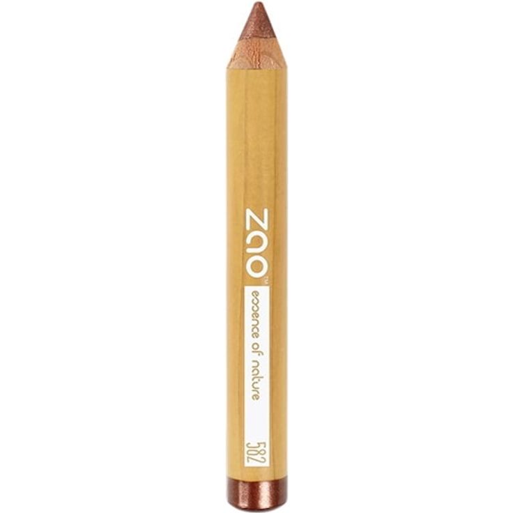 Zao Jumbo Eyeliner & Kajal Stift, hochpigmentierter Lidschatten, vegan, 2,1 g