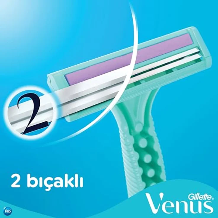 Gillette Venus 2 Simply Einwegrasierer für Damen 4 Stück – Bild 3