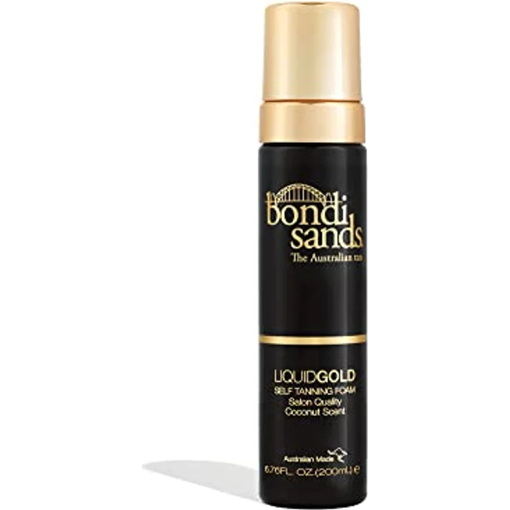 Bondi Sands – Selbstbräuner - Self Tanning Foam Liquid Gold – Selbstbräunungsschaum für die schnelle und natürliche Bräune ohne Sonne, 200 ml – Bild 1