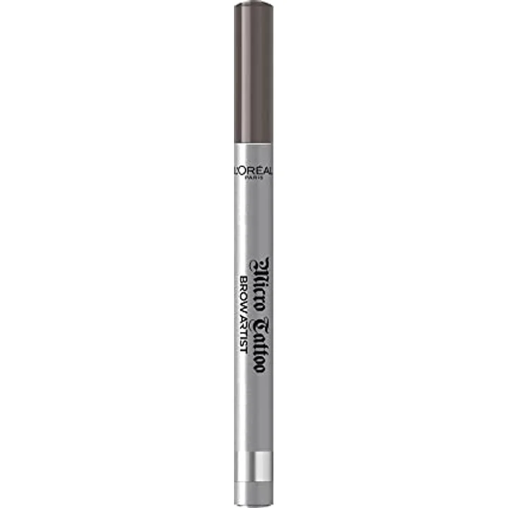 L’Oréal Paris Unbelieva Brow Micro Tatouage Augenbrauenstift, wischfeste Formel mit Dreizack-Spitze, 5 g, 104 - CHATAIN – Bild 2