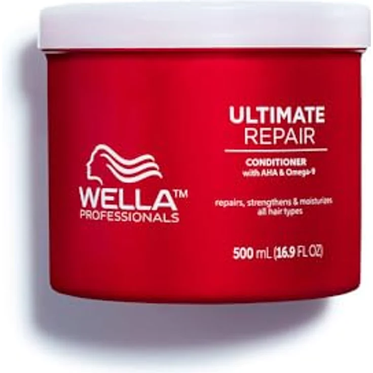 Wella Professionals Ultimate Repair Tiefenpflegespülung, geschädigtes Haar, 500 ml, reichhaltige und cremige Textur