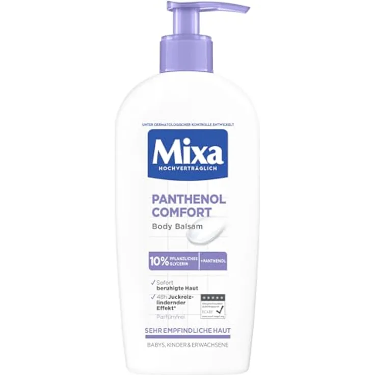 Mixa Pflege Panthenol Comfort Body Balsam Bodylotion 250 ml