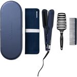 Cloud Nine 2-in-1 Contouring Wide Iron, Glätteisen & Lockenstab mit Sericite®-Platten, Revive Mode®, 11 Temperatur-Einstellungen (100–200 °C) für gesundes Styling