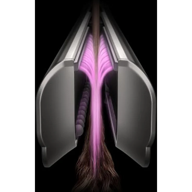 Dyson Airstrait™ Haarglätter Glätteisen, Trocknen und Glätten mit Luft, Ceramic Pink/Roségold, mit Kammaufsatz und automatischer Pausenfunktion – Bild 6