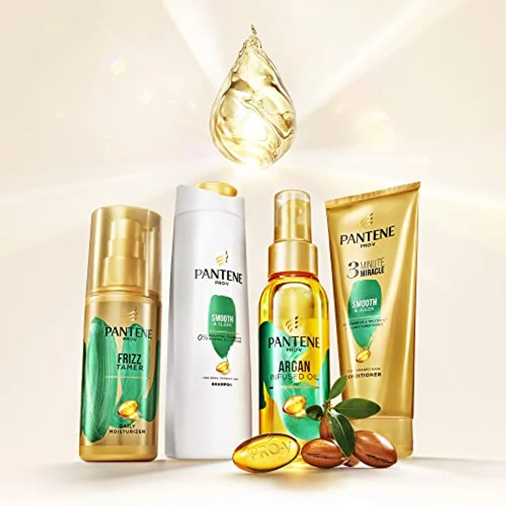 Pantene Pro-V Argan-Trockenöl, Haaröl für glattes und geschmeidiges Haar, 100 ml – Bild 5