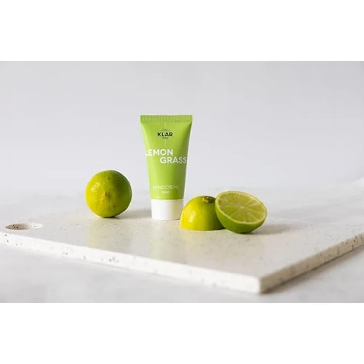Klar Seifen Handcreme Lemongrass 50 ml, intensive Feuchtigkeitspflege mit Sheabutter und schnell einziehend, parfümfrei – Bild 3