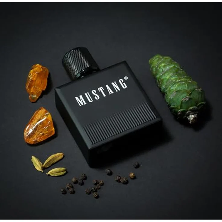 Mustang Signature for him, Parfüm Herren 50ml, würzig-aromatisches Eau de Toilette mit Kardamom, Meeresnote, Sandelholz und Amber – Bild 5