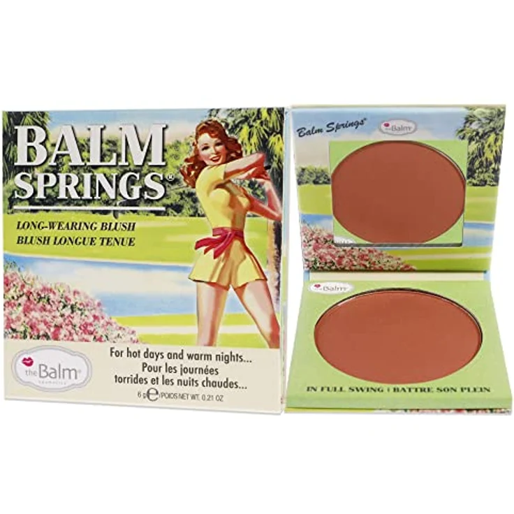 The Balm Make-up Balm Springs Long Wearing Blush 5,6 g, für einen frischen Teint – Bild 5
