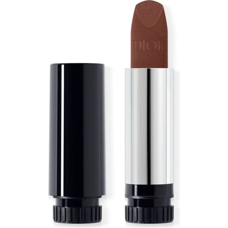 DIOR Rouge Dior The Refill, langanhaltender Lippenstift Ersatzfüllung, Farbton 400 Nude Line Velvet, 3.5 g