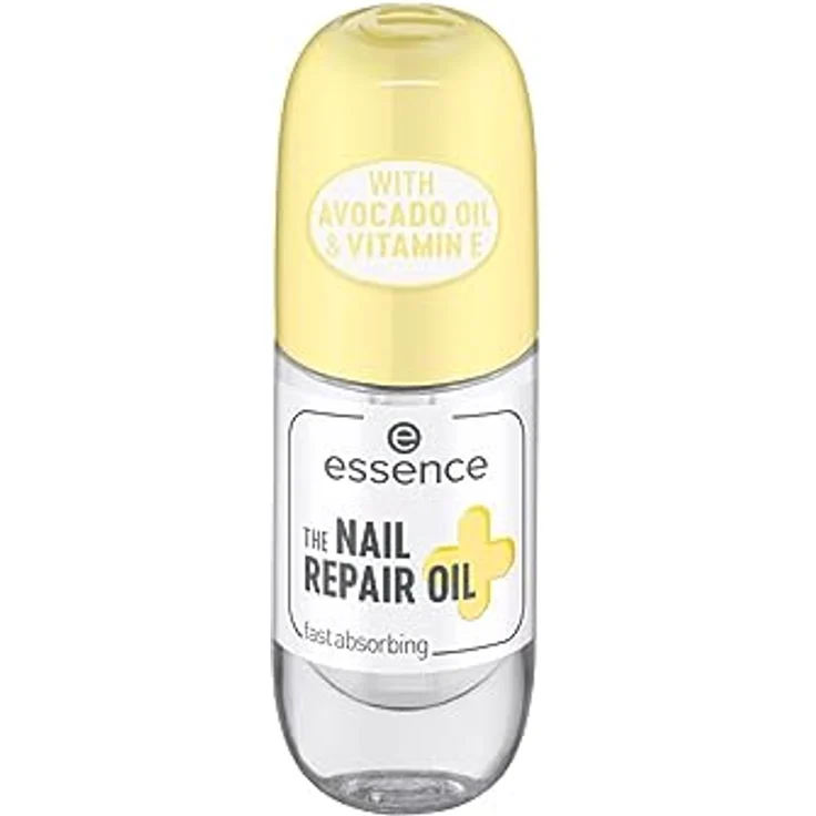 essence THE NAIL REPAIR OIL, Nagelöl, regenerierend, pflegend, schnelltrocknend, ohne Aceton, vegan, Mikroplastik Partikel frei (8ml) – Bild 1