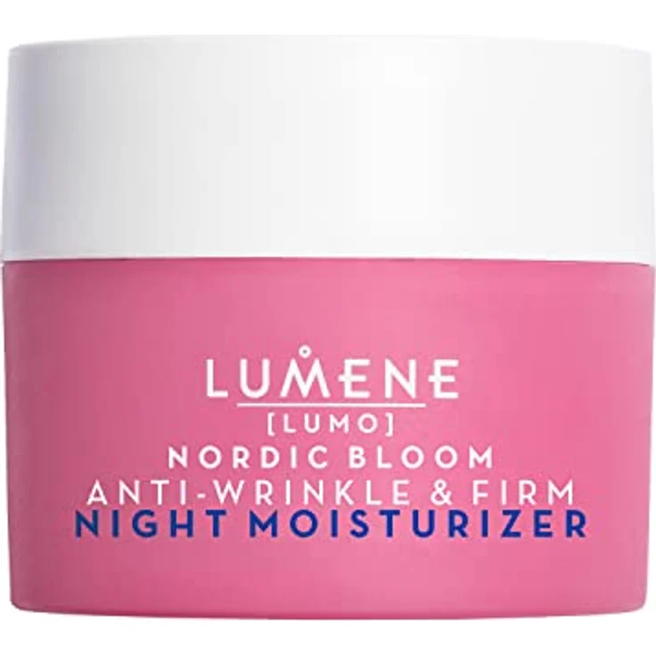 LUMENE Nordic Bloom [LUMO] Anti Falten & Straffende Nachtcreme mit Pre-Retinol Komplex, Vegan 50ml – Bild 1