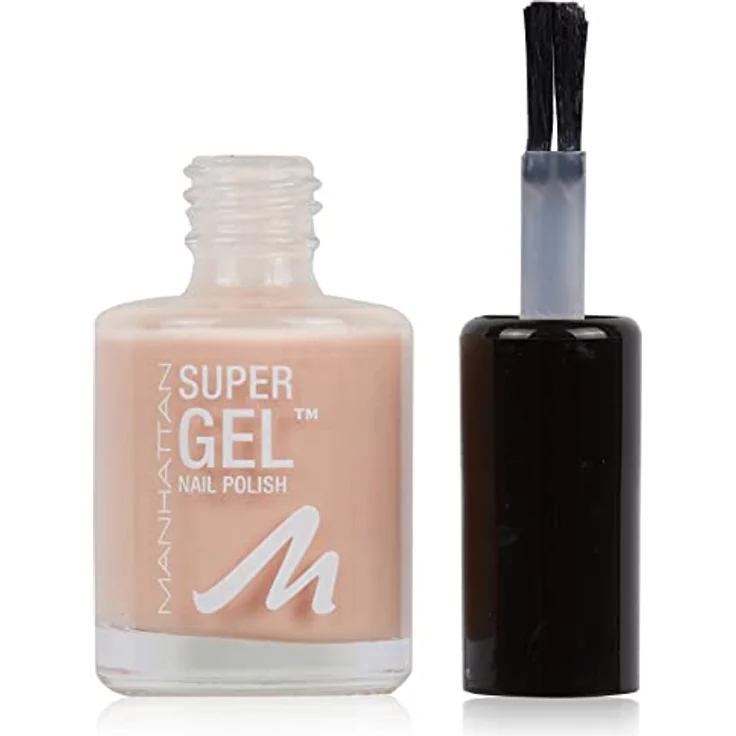 Manhattan Super Gel Nagellack – Gel Maniküre Effekt ganz ohne UV Licht – Nail Polish mit bis zu 14 Tagen Halt – Farbe Girl Group Blush 200 – 1 x 12ml – Bild 1