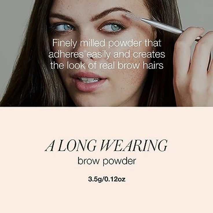RMS Beauty Back2Brow Augenbrauenpuder – dunkel (3,4 g) – mit Kakaobutter und natürlichen Mineralien – Bild 4