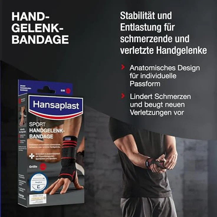 Hansaplast Sport Handgelenk Bandage L - Preisvergleich – Bild 3
