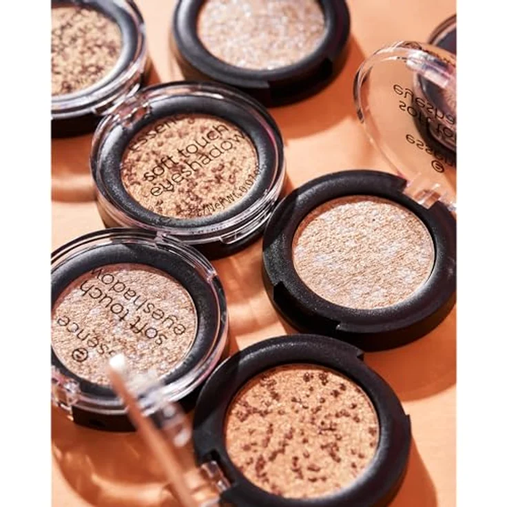 essence cosmetics soft touch eyeshadow, Lidschatten, Nr. 09 Orange, langanhaltend, sofortiges Ergebnis, vegan, wasserfest, ohne Mikroplastikpartikel, Nanopartikel frei, 1er Pack (2g) – Bild 5