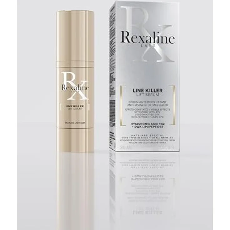 Rexaline Line Killer, Anti-Falten Serum mit Rx2-Hyaluronsäure-Komplex, 30ml – Bild 2