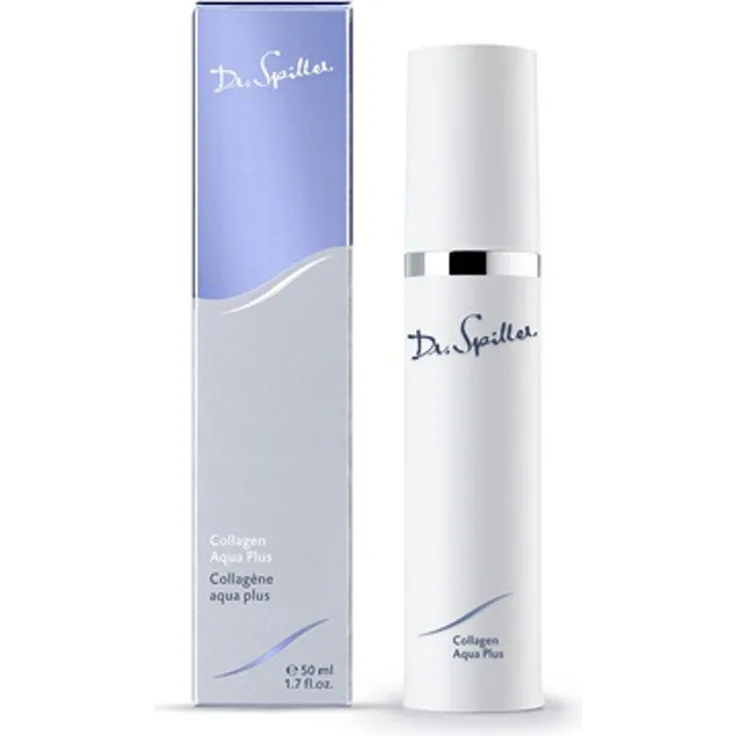 Dr. Spiller Collagen Aqua Plus, Gesichtscreme mit intensiver Feuchtigkeitsversorgung, 50ml