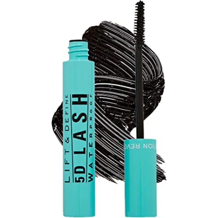 Makeup Revolution, 5D Lash Wasserfeste Wimperntusche, 14ml