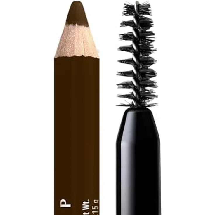 NYX Professional Makeup Powder Louder Augenbrauenstift, veganer Mikrofaser-Augenbrauenstift mit pudriger Pigmentierung, 1,2 g, 06 Ash Brown – Bild 10