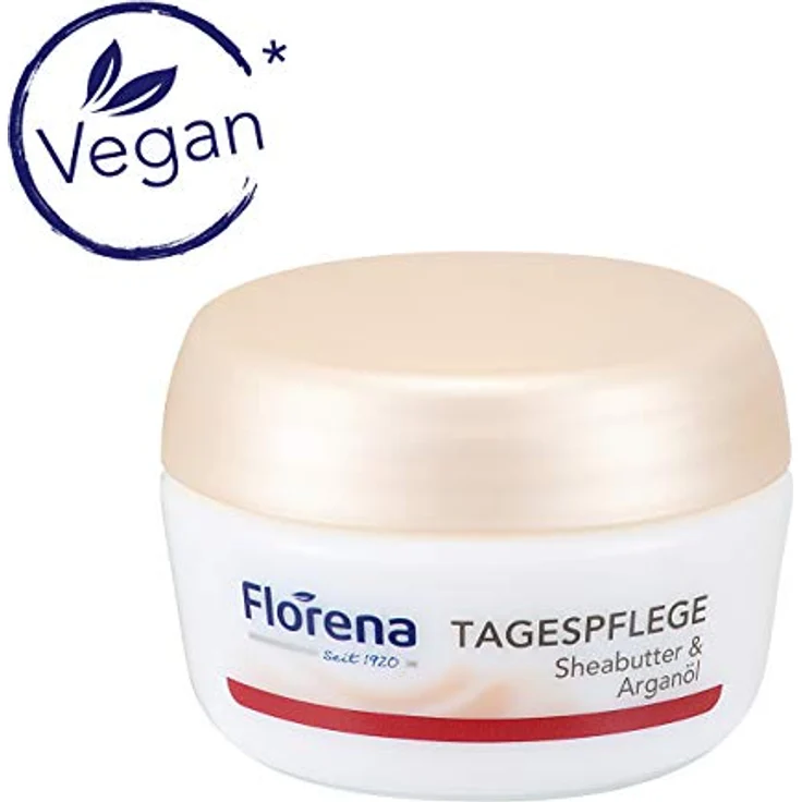 Florena Tagespflege Sheabutter&Argan. 50 ml Tagespflege für Damen und Herren – Bild 2