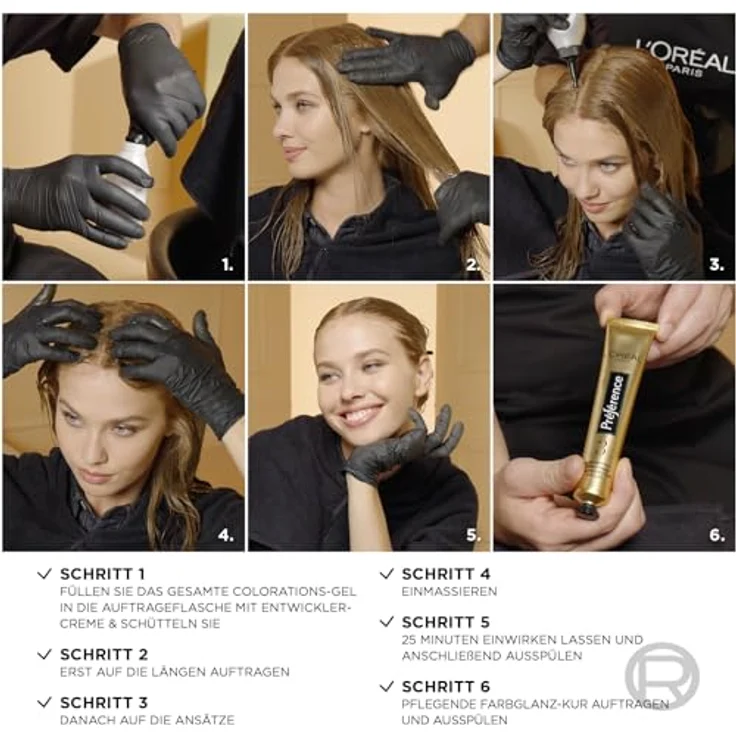 L'Oréal Paris Préférence Nr. 7 - Naturmittelblond Haarfarbe 1 Stk – Bild 7