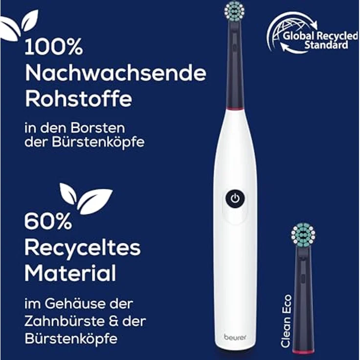 Beurer TB 15, Elektrische Zahnbürste mit oszillierender Technologie für effektive Plaque-Entfernung – Bild 4