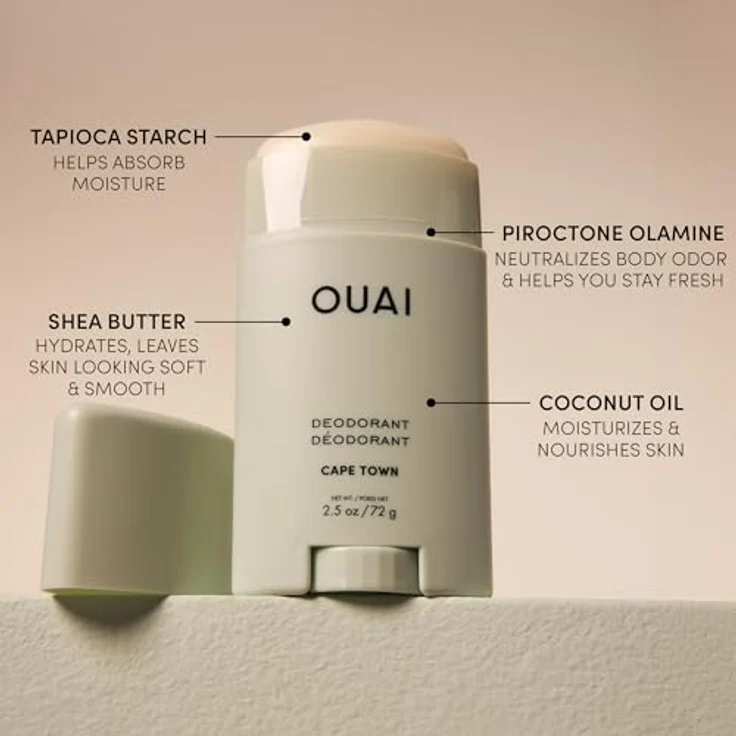 OUAI Cape Town Deodorant, Aluminiumfreies Deo im Stickformat mit belebendem Duft, 72 g – Bild 7