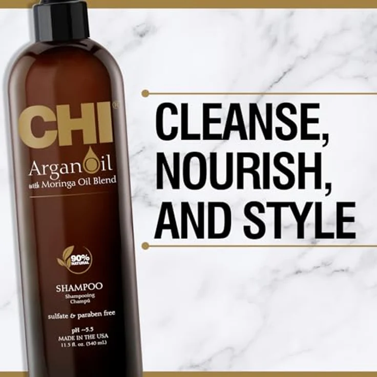 Chi Argan Oil Shampoo 355 ml – Bild 3