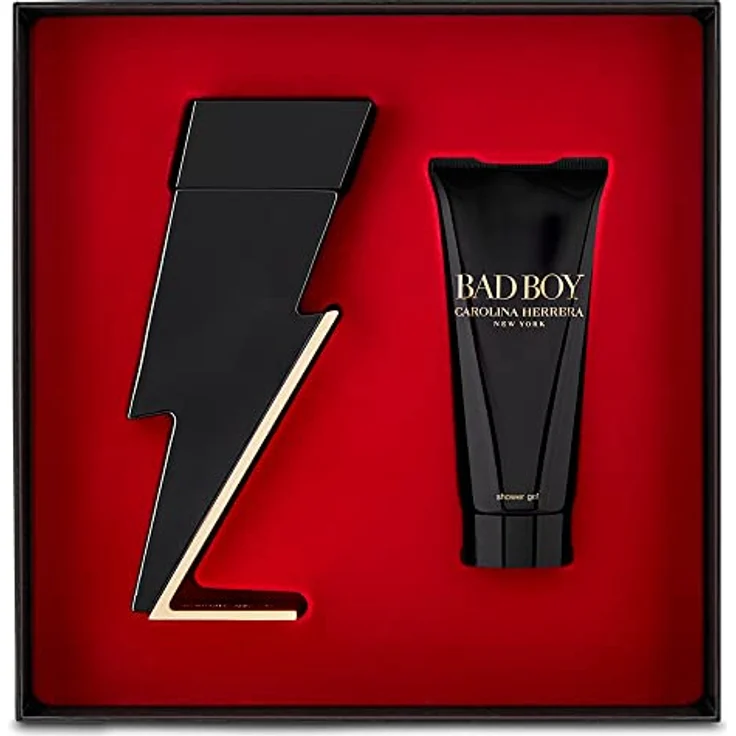 Carolina Herrera Bad Boy EdT + Duschgel – Bild 2