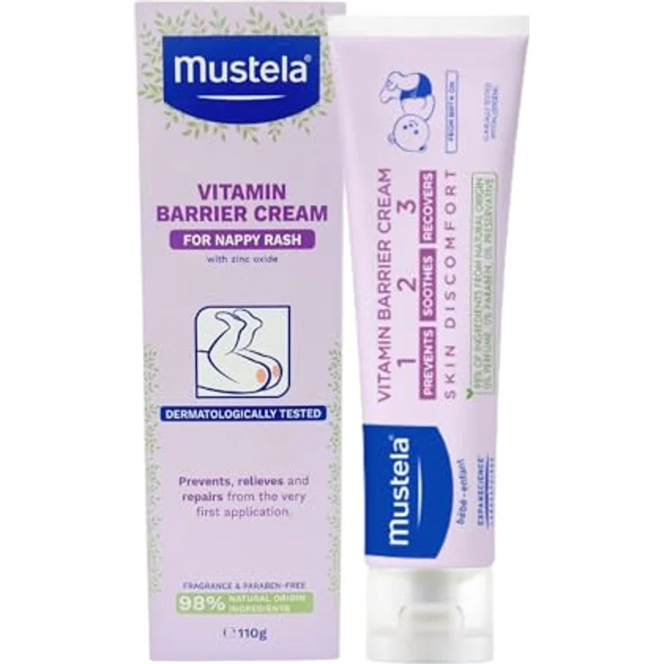 Mustela Bebe Vitamin Barrier Cream 100 ml – Bild 2