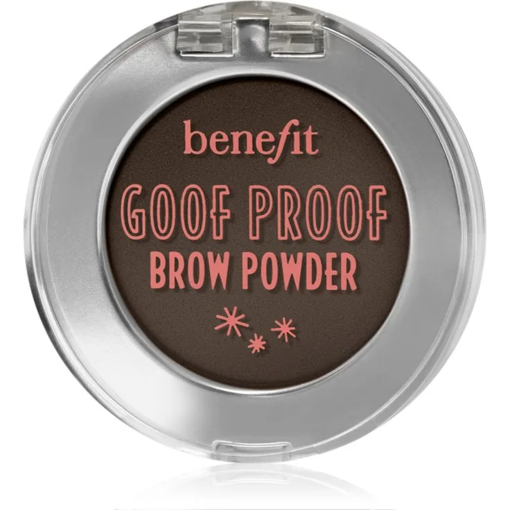 Benefit Goof Proof Brow Powder, Augenbrauenpuder in 4,5 Neutral Deep Brown, 1,9 g mit einfacher Anwendung und pflegender Textur