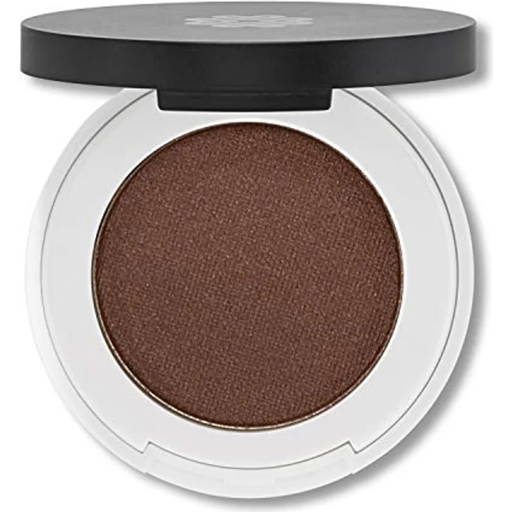 Lily Lolo Pressed Eye Shadow, Lidschatten Farbton I Should Cocoa, 2 g, vegan, gleichmäßige Farbabdeckung