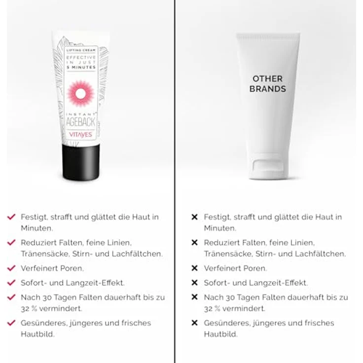 Instant Ageback - Lifting Creme 15 ml – Bild 5
