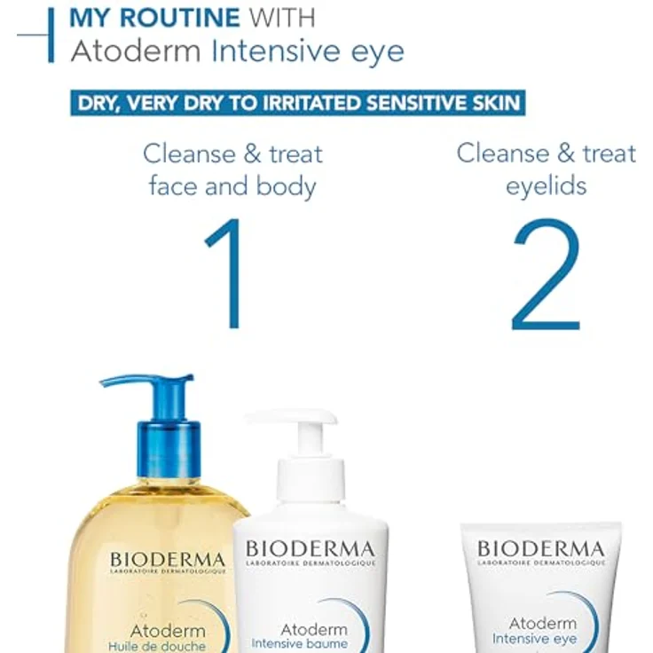 Bioderma atoderm intensive eye 100 ml Augencreme – Bild 4