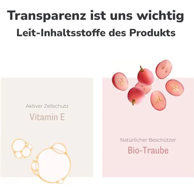 lavera Re-Energizing Sleeping Cream, Nachtcreme 50 ml für Damen mit Biotrauben und Vitamin E, 100% zertifizierte Naturkosmetik – Bild 4