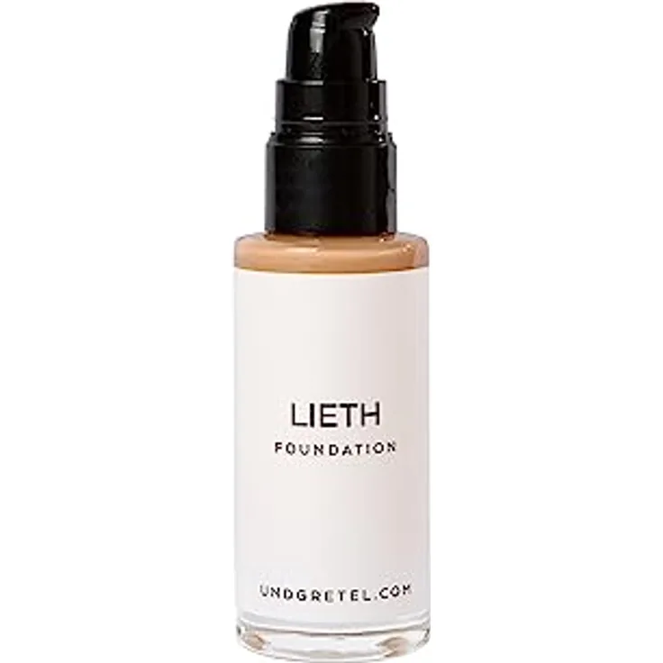 Und Gretel Lieth Foundation 30 ml, leichte Make-up mit hoher Deckkraft, Farbe 4.5 Hazelnut