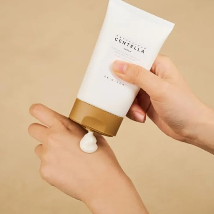 SKIN1004 Madagascar Centella Cream, Gesichtscreme mit beruhigender Centella Asiatica, 75 ml – Bild 5