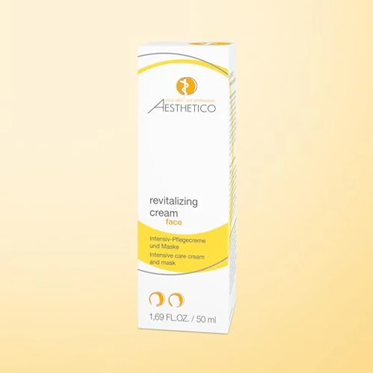 Aesthetico Revitalizing Cream Intensiv Pflegecreme 50 ml Tagespflege für Damen und Herren – Bild 4